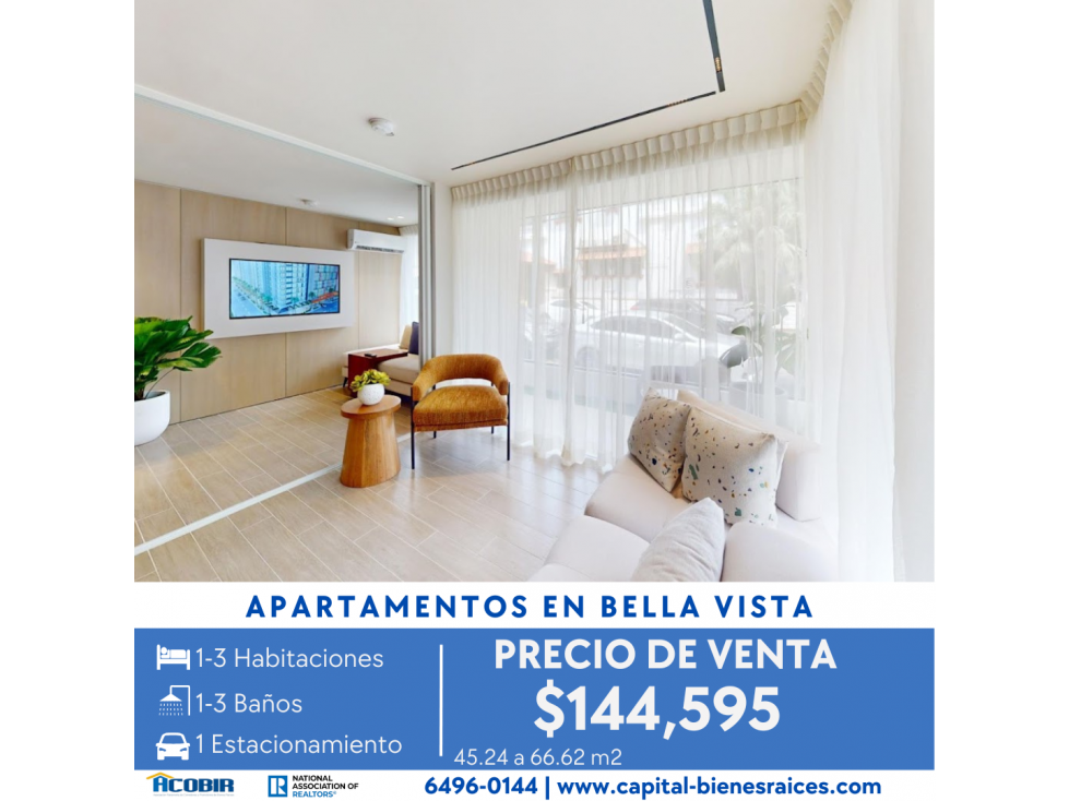 APARTAMENTOS EN BELLA VISTA - PRE VENTA
