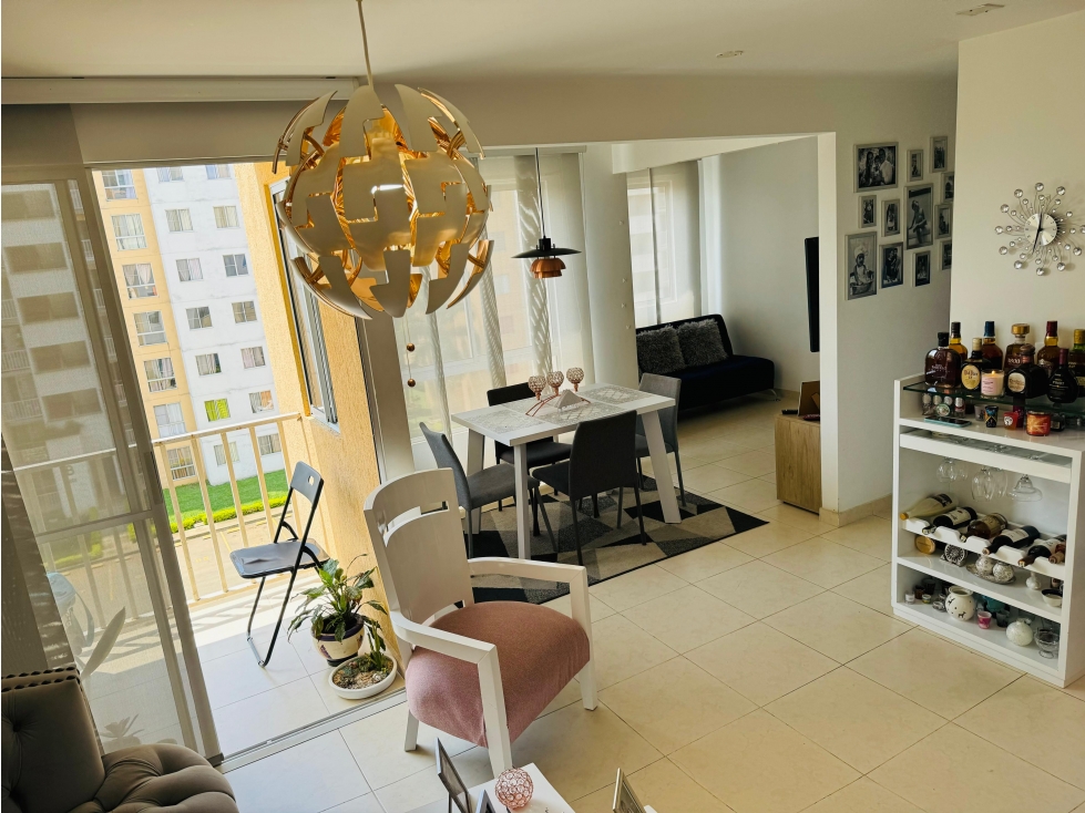 se vende apartamento 5to piso, cond. San Marino, Jamundi. W9761874JE