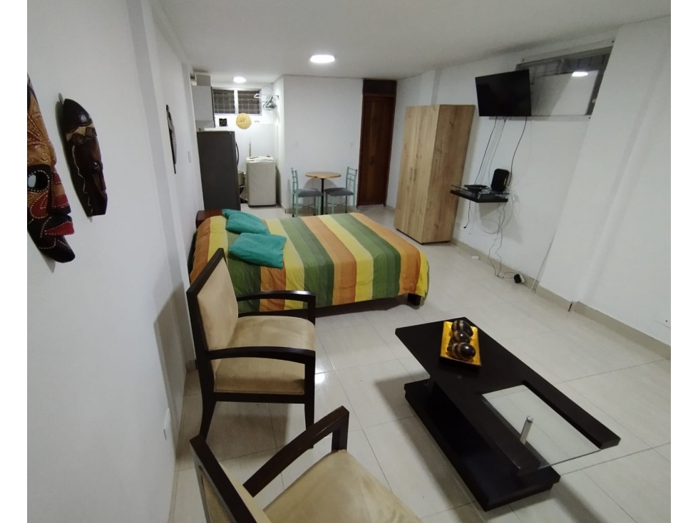 ARRIENDA APARTAESTUDIO AMOBLADO EL CABLE — foto 3