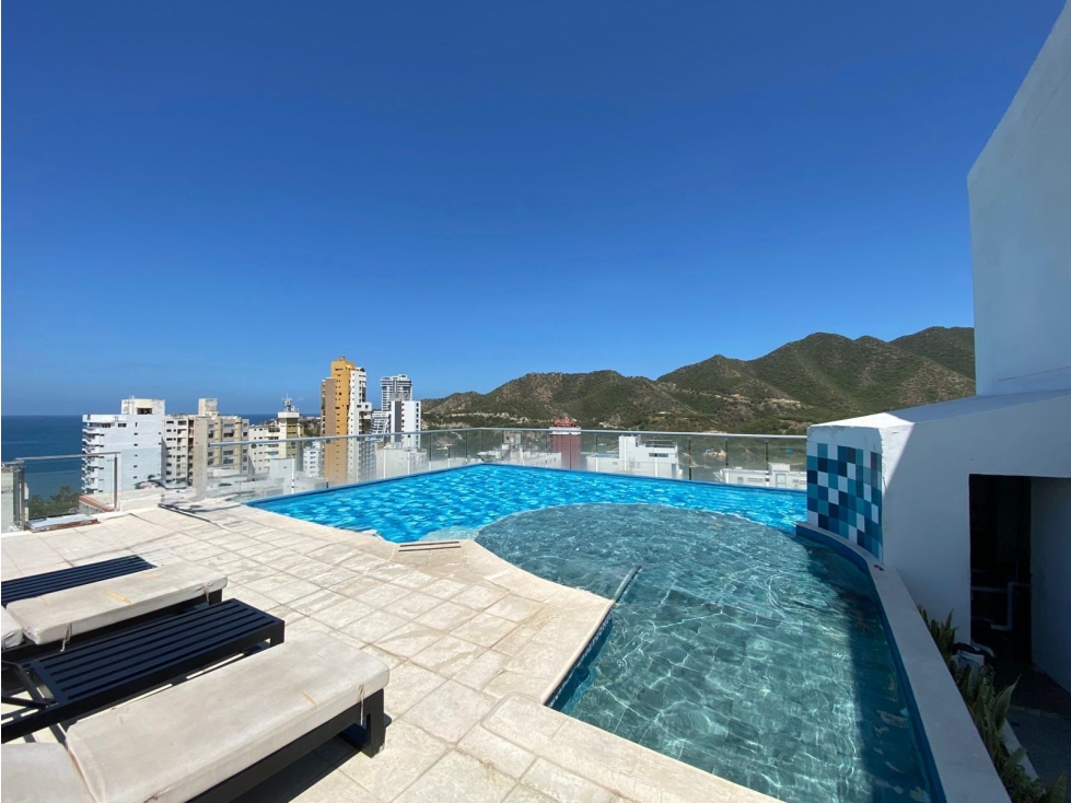 VENTA APARTAESTUDIO TURISTICO RODADERO CERCA MAR SANTA MARTA - SKY