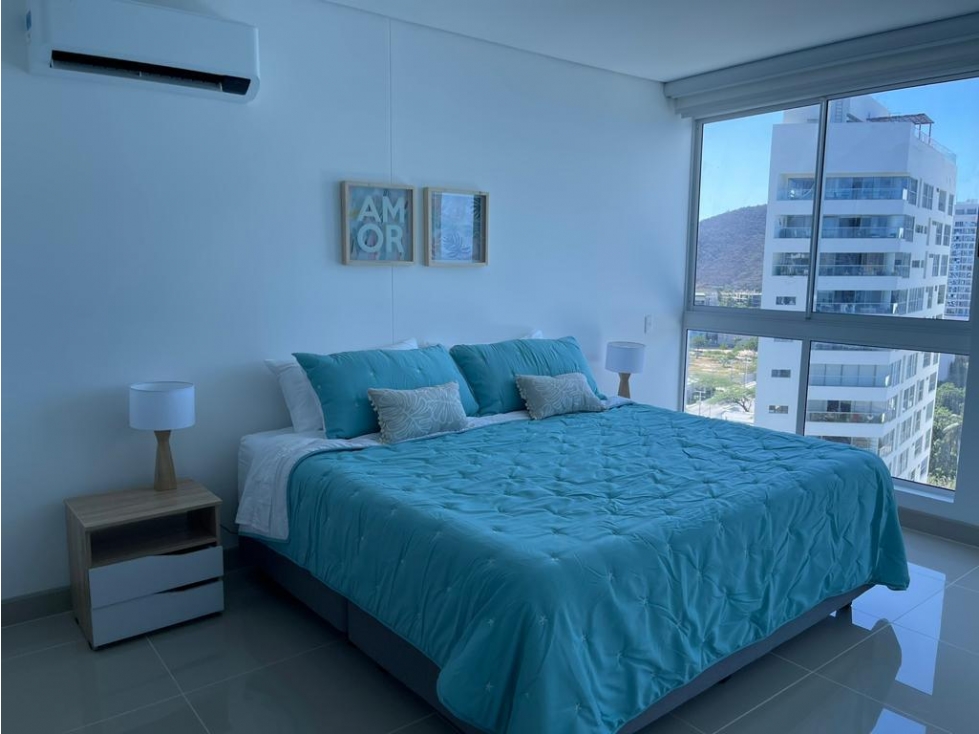 VENTA APARTAMENTO TURISTICO VISTA AL MAR SANTA MARTA - RESERVA DEL MAR — foto 5