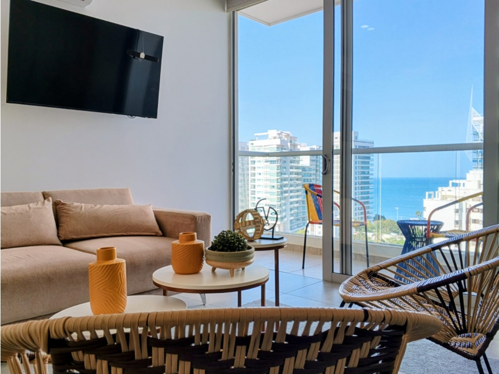VENTA APARTAMENTO TURISTICO VISTA AL MAR SANTA MARTA SALGUERO SUITES