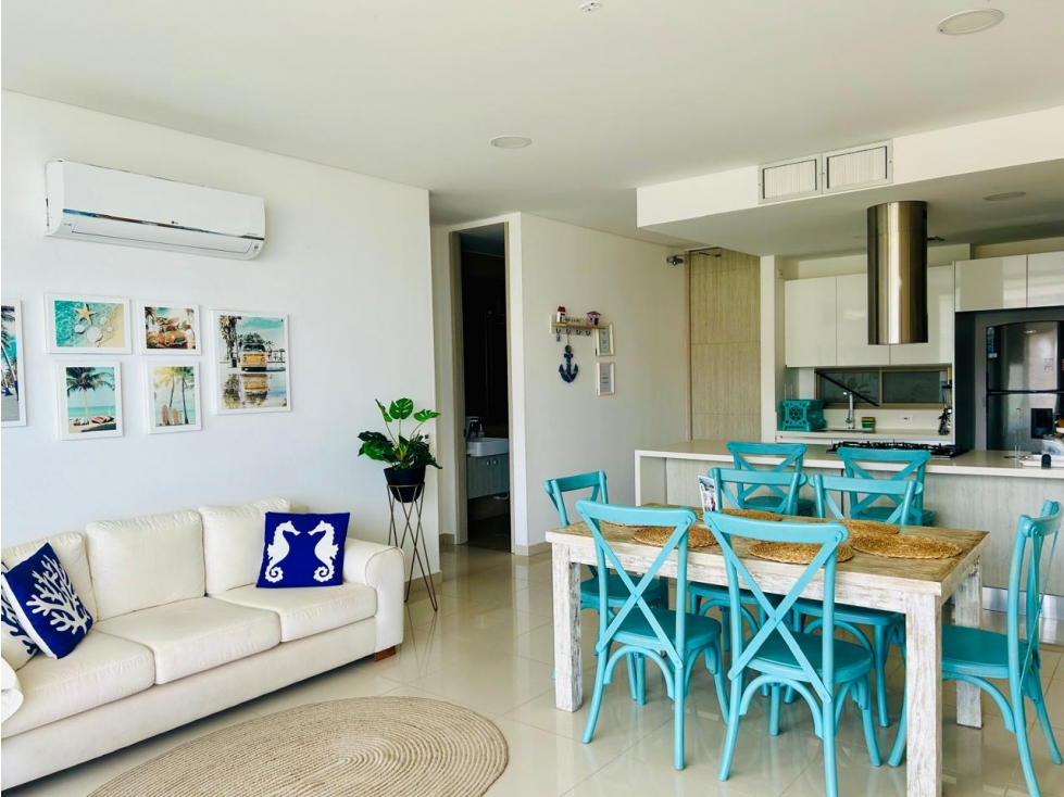 VENTA APARTAMENTO TURISTICO VISTA AL MAR SANTA MARTA - SAMARIA