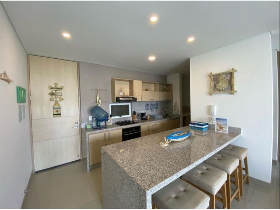 VENTA APARTAMENTO TURISTICO VISTA AL MAR SANTA MARTA - RESERVA DEL MAR — foto 4