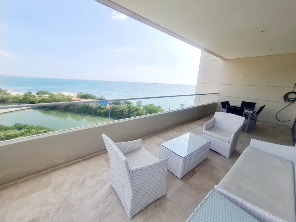 VENTA APARTAMENTO RESIDENCIAL VISTA AL MAR SANTA MARTA - SIERRA LAGUNA