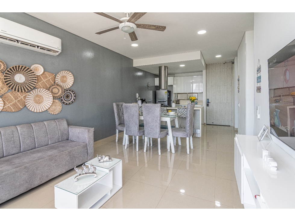 VENTA HERMOSO APARTAMENTO TURISTICO SANTA MARTA - SAMARIA - 2