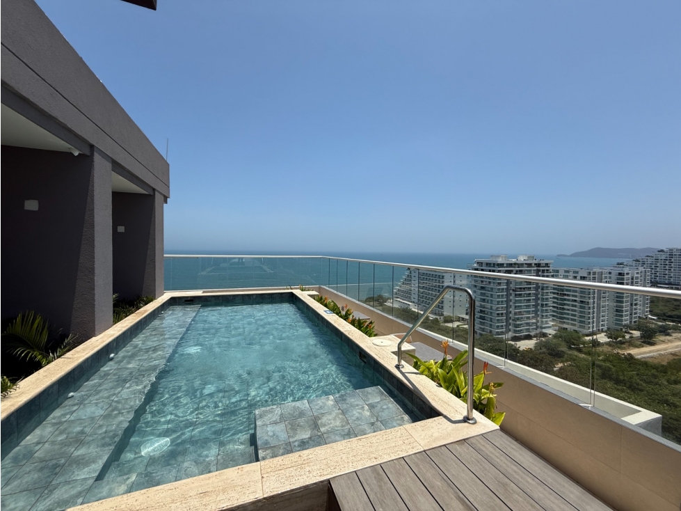 VENTA APARTAESTUDIO TURISTICO CERCA AL MAR SANTA MARTA - TERRAZ