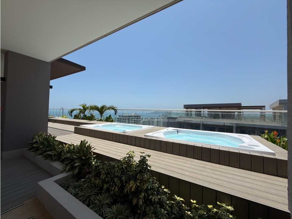 VENTA APARTAESTUDIO TURISTICO CERCA AL MAR SANTA MARTA - TERRAZ — foto 2