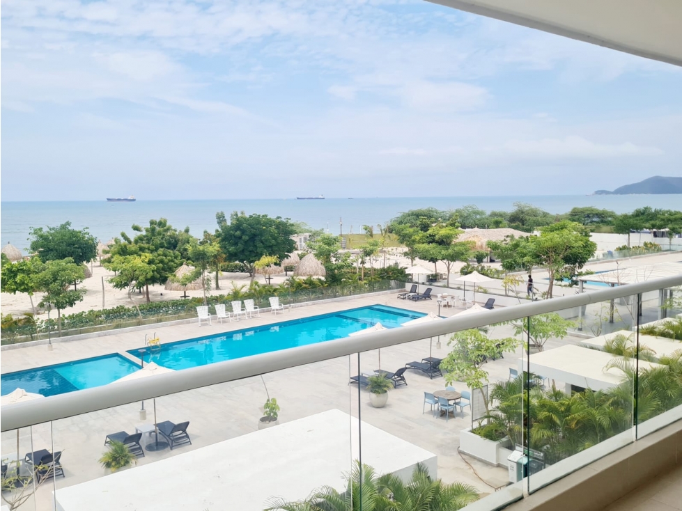 VENTA APARTAMENTO TURISTICO VISTA AL MAR SANTA MARTA - ALUNA BEACH