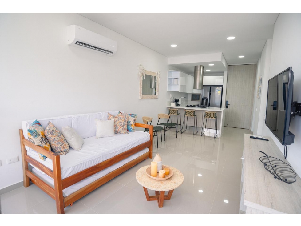 VENTA APARTAMENTO TURISTICO VISTA AL MAR SANTA MARTA - SAMARIA — foto 6