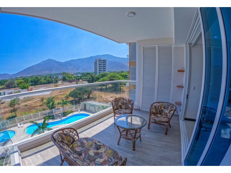 VENTA APARTAMENTO CERCA AL MAR TURISTICO SANTA MARTA - OCEAN CLUB — foto 4