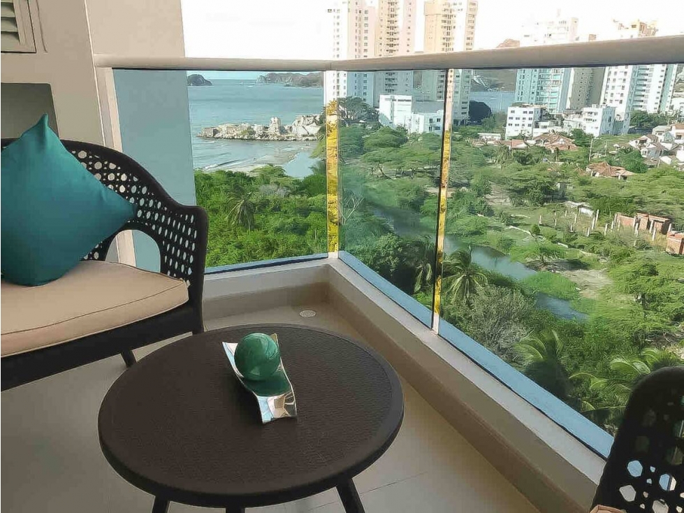 VENTA APARTAESTUDIO TURISTICO VISTA AL MAR SANTA MARTA RESERVA DEL MAR