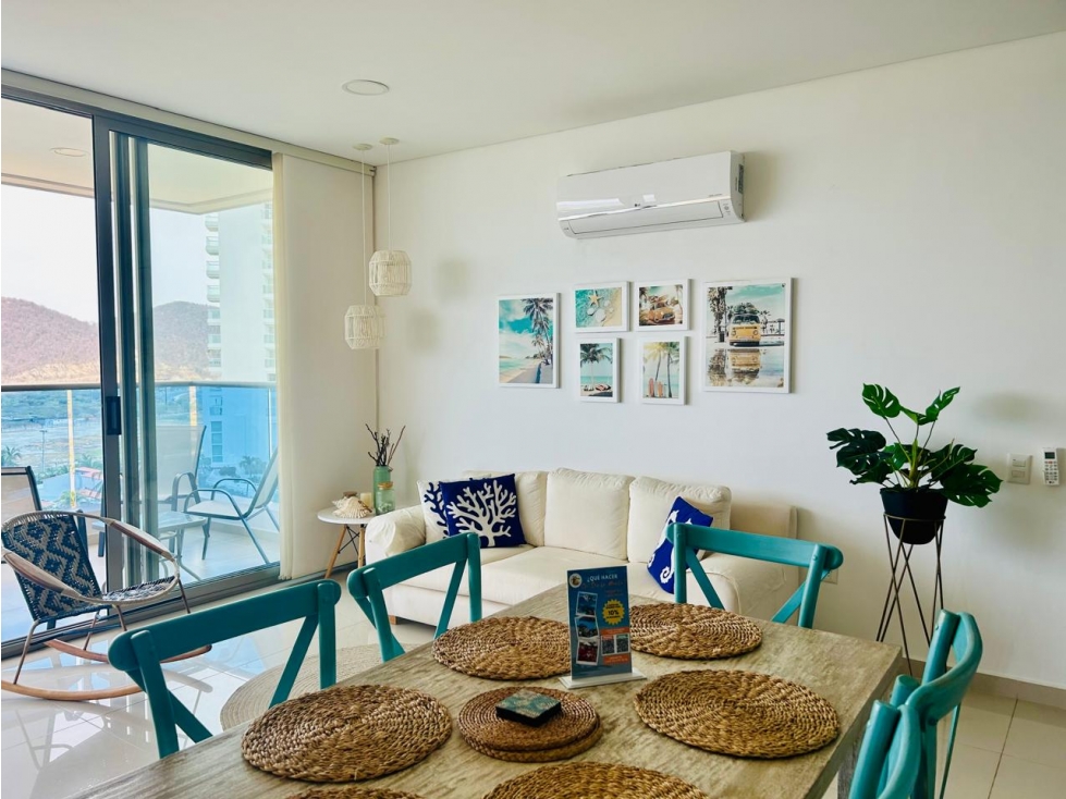 VENTA APARTAMENTO TURISTICO VISTA AL MAR SANTA MARTA - SAMARIA — foto 3