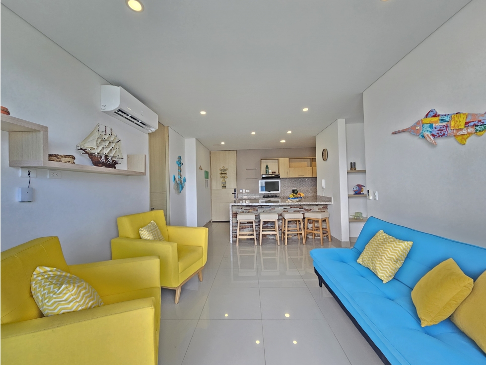 VENTA APARTAMENTO TURISTICO VISTA AL MAR SANTA MARTA - RESERVA DEL MAR — foto 3
