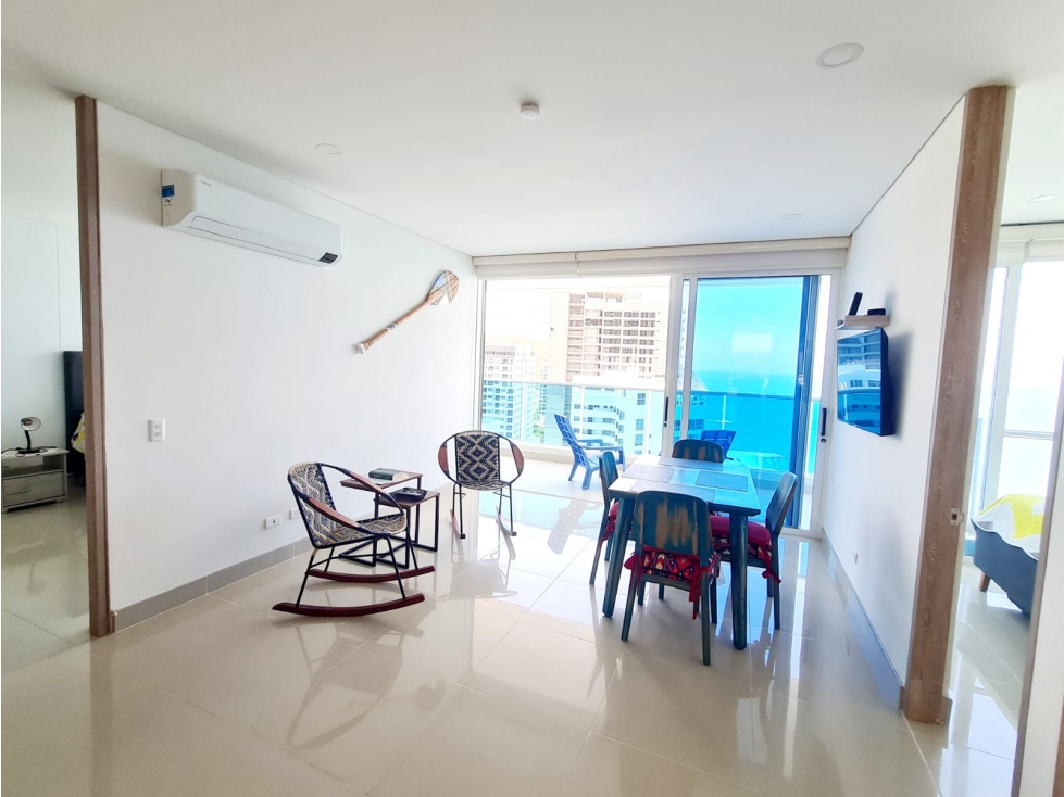 VENTA APARTAMENTO TURISTICO VISTA AL MAR SANTA MARTA - RESERVA DEL MAR - 4