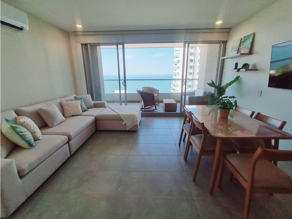 VENTA APARTAMENTO TURISTICO VISTA AL MAR SANTA MARTA - SANTA MARINA
