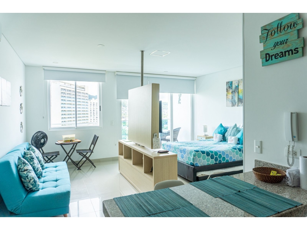 VENTA APARTAESTUDIO TURISTICO VISTA AL MAR SANTA MARTA RESERVA DEL MAR — foto 5
