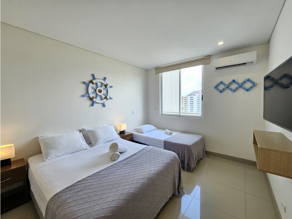 VENTA APARTAMENTO TURISTICO VISTA AL MAR SANTA MARTA - RESERVA DEL MAR — foto 6