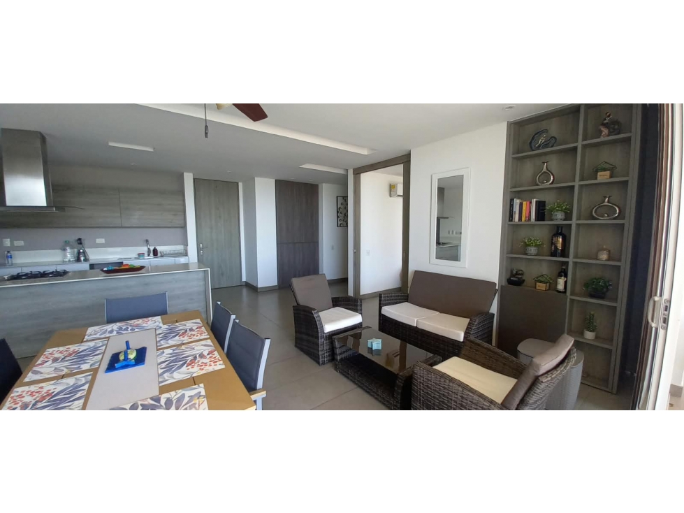 VENTA HERMOSO APARTAMENTO VISTA AL MAR SANTA MARTA - MAKAIRA — foto 5