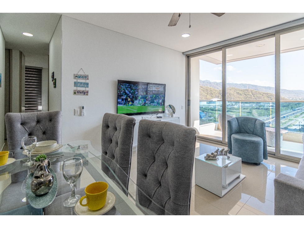 VENTA HERMOSO APARTAMENTO TURISTICO SANTA MARTA - SAMARIA - 3