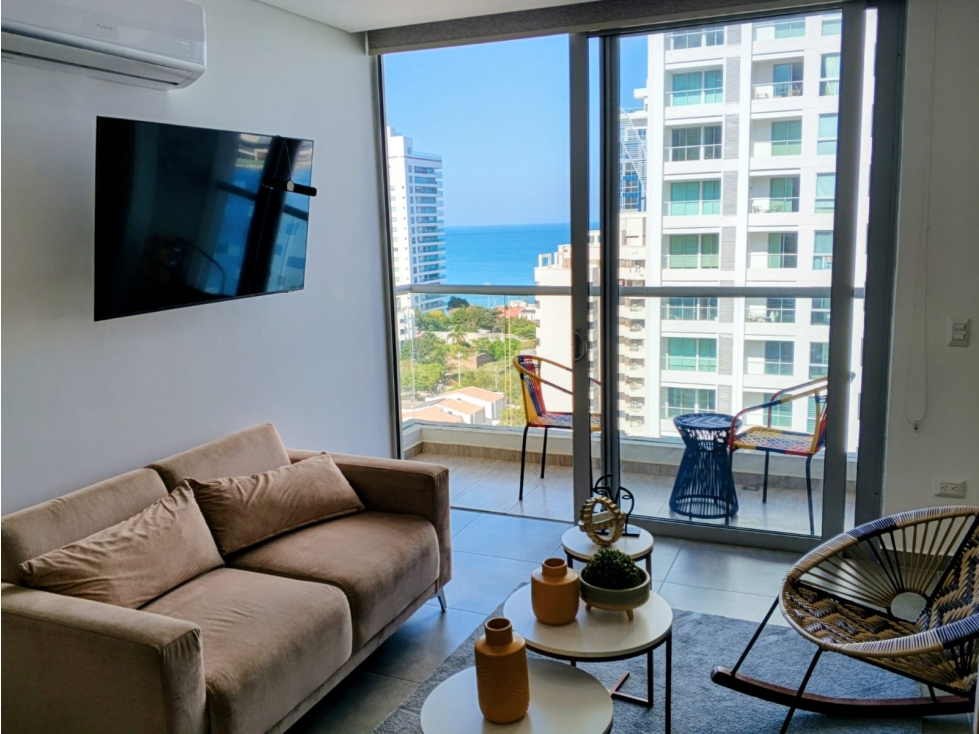 VENTA APARTAMENTO TURISTICO VISTA AL MAR SANTA MARTA SALGUERO SUITES — foto 3