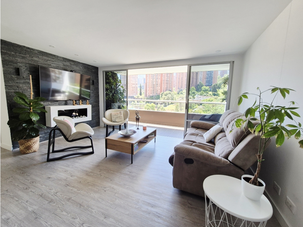 VENDO APARTAMENTO 116.2 M2 POBLADO SECTOR BALSOS 2 ALCOBAS + ESTUDIO — foto 2