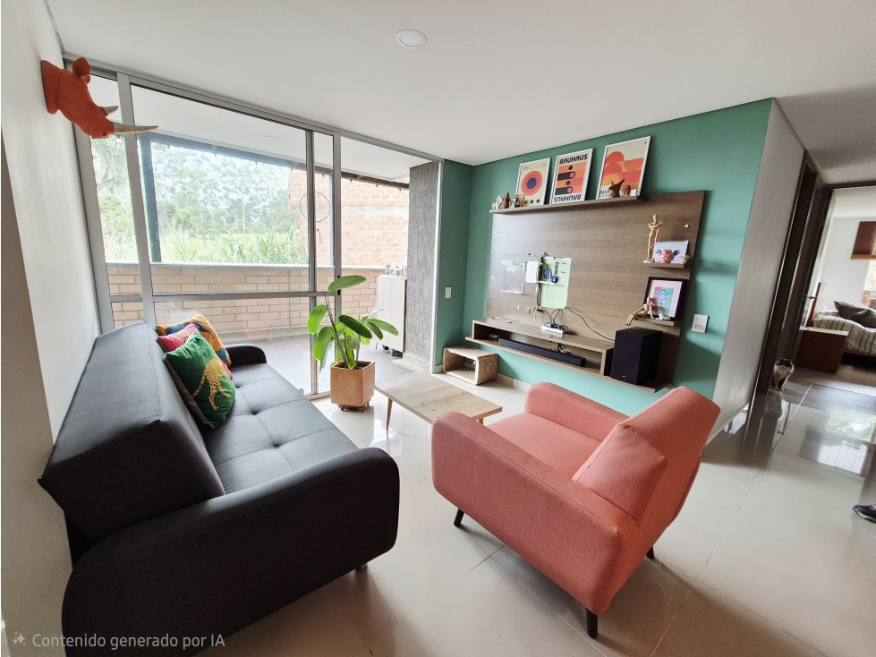 Vendo Apartamento en La Estrella 64m2 + 20m2 de terraza, 3 alcobas — foto 2