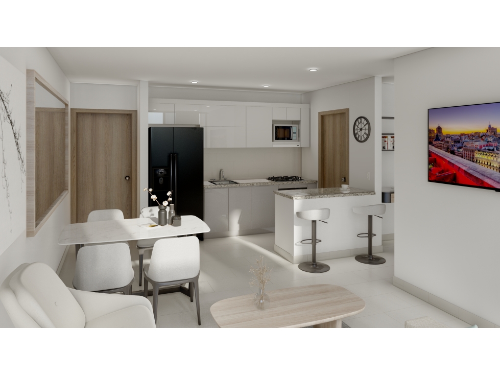 Apartamentos en venta - Edificio Cosmos 71m2 — foto 3