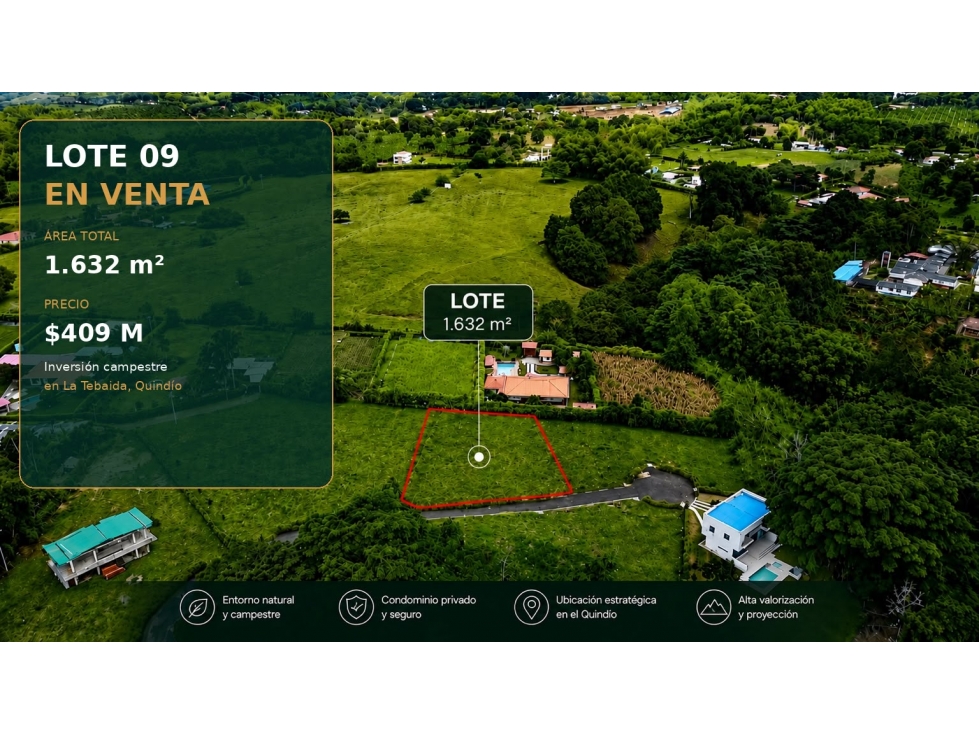VENTA DE LOTE EN ECO HOTEL CABO VERDE VILLA 9