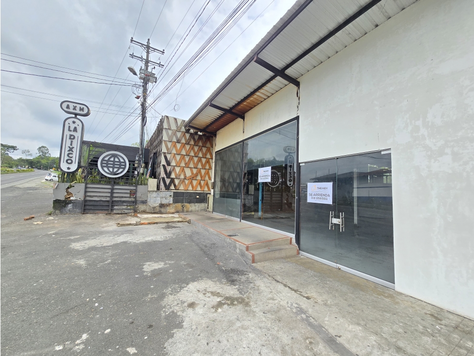 ARRIENDO LOCAL COMERCIAL ARMENIA VIA PEREIRA - 2