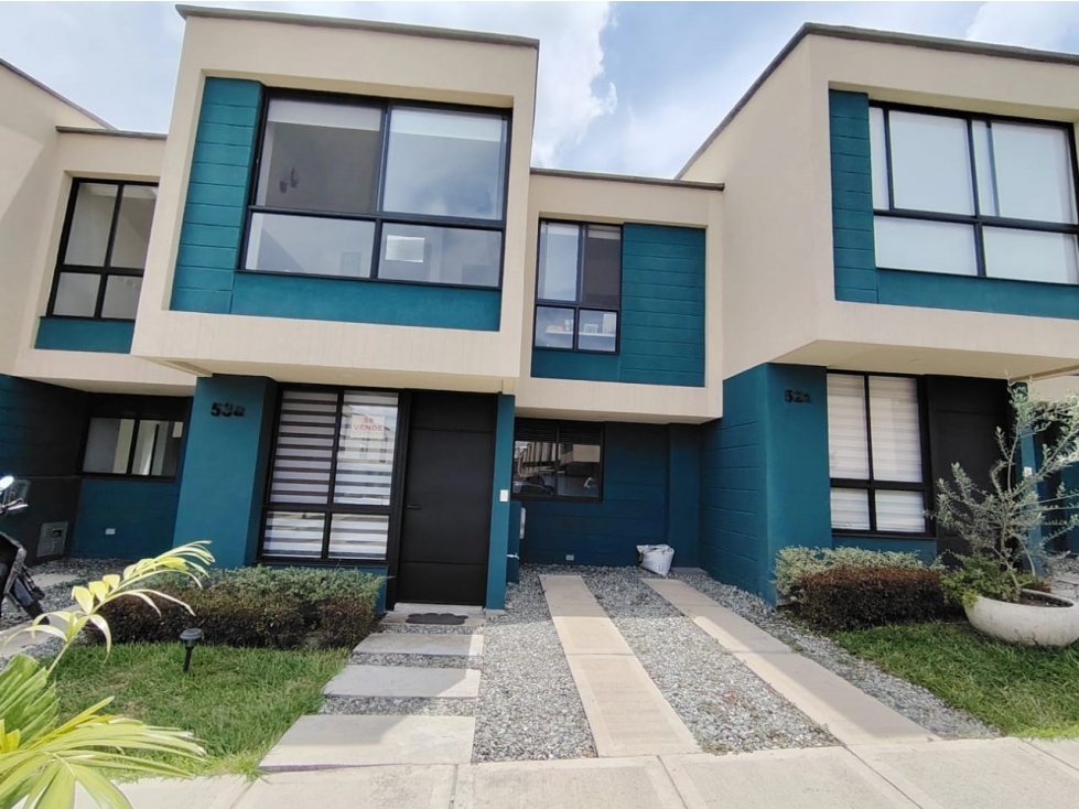 CASA EN VENTA CONJUNTO CERRADO EN LA TEBAIDA QUINDIO