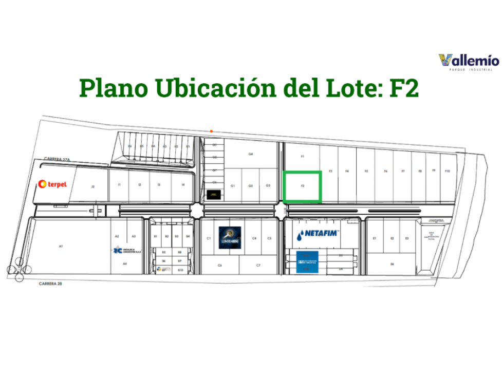 VENDO LOTE ESQUINERO PARQUE INDUSTRIAL VALLE MIO - CALI — foto 3