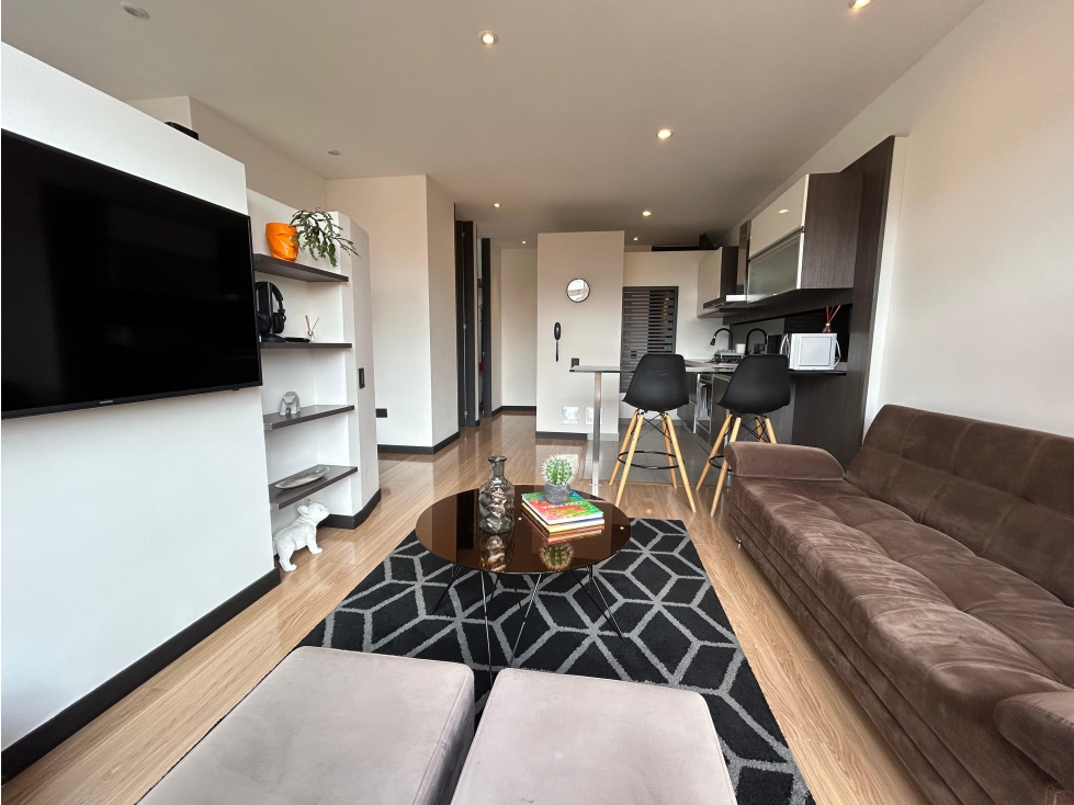 SANTA PAULA VENTA APARTAMENTO AMOBLADO O SIN AMOBLAR 54M2 BALCON — foto 4