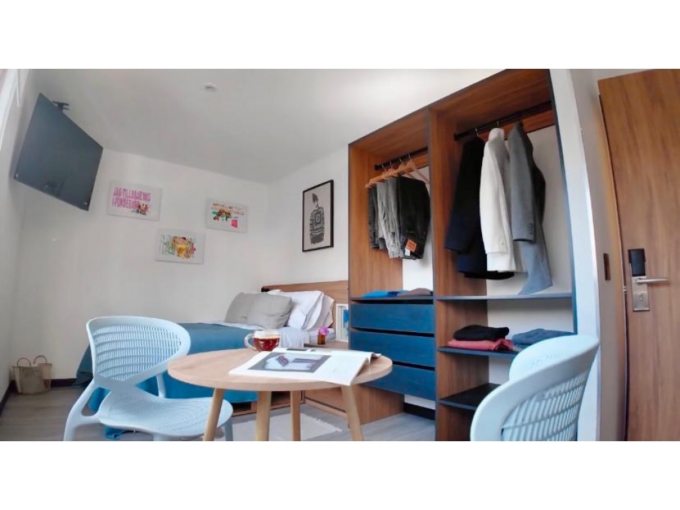EL NOGAL ARRIENDO APARTAMENTO AMOBLADO 18m2 — foto 4
