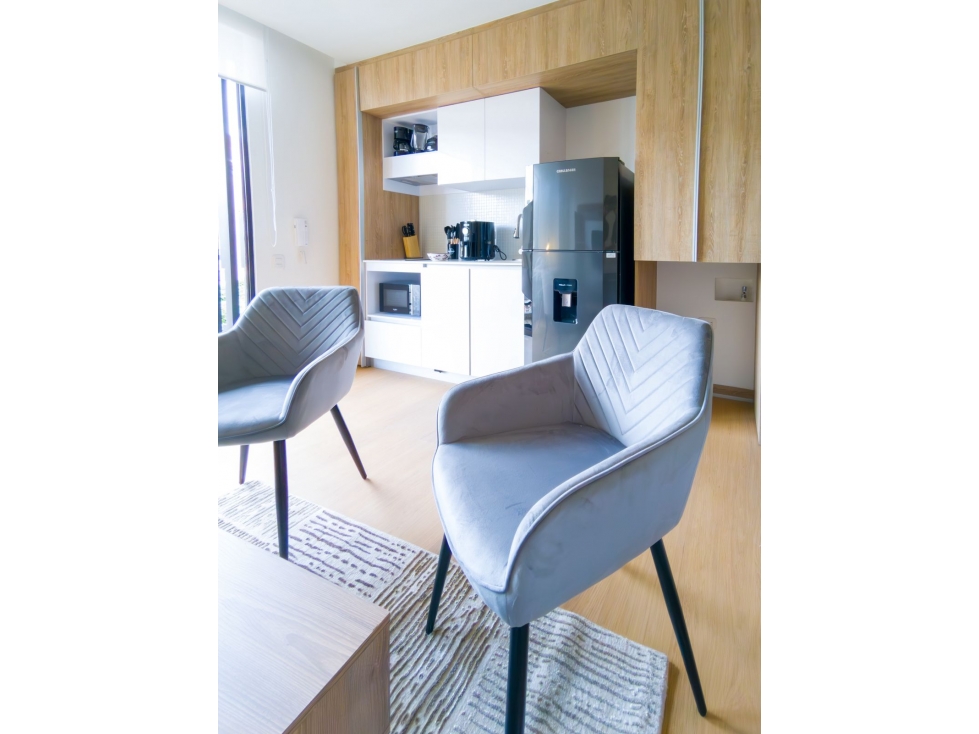 SANTA BARBARA ARRIENDO APARTAMENTO AMOBLADO 41m2 BALCÓN — foto 4