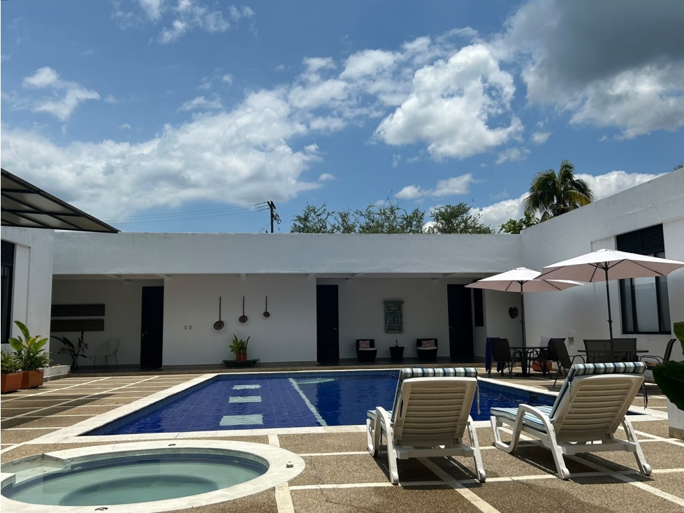 VILLETA VENTA CASA CAMPESTRE 300M2 LOTE 2.900 M2 terraza - 4