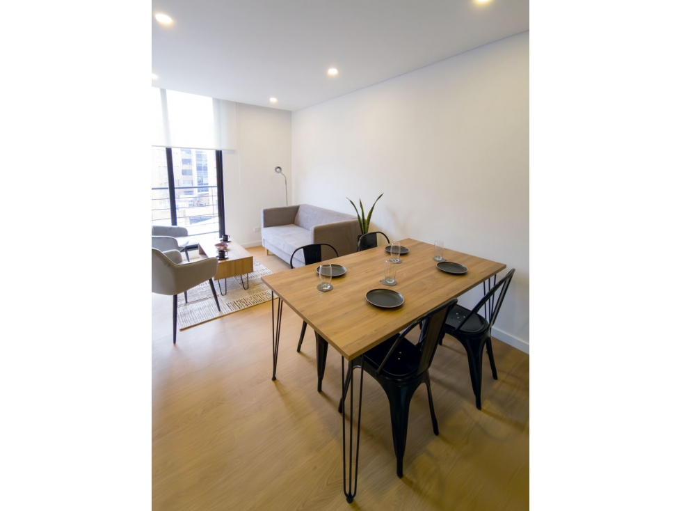 SANTA BARBARA ARRIENDO APARTAMENTO AMOBLADO 78m2 BALCÓN — foto 3