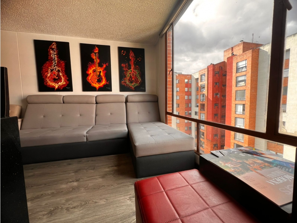 RAFAEL NUÑEZ - SALITRE- ARRIENDO APARTAMENTO AMOBLADO 92 m2