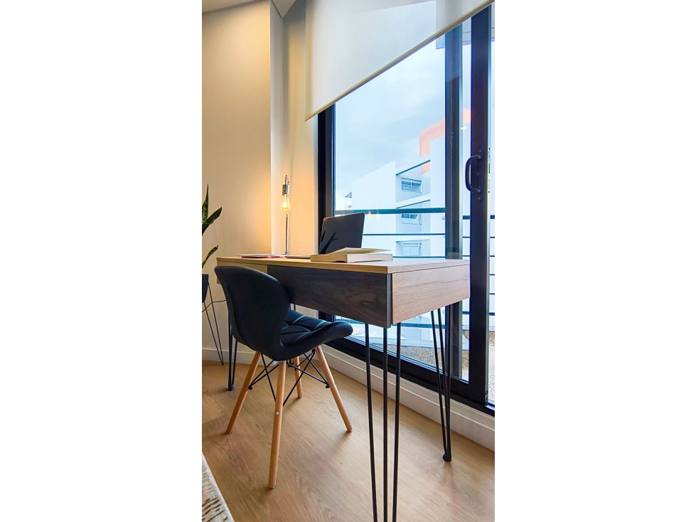 SANTA BARBARA ARRIENDO APARTAMENTO AMOBLADO 35m2 BALCÓN — foto 3