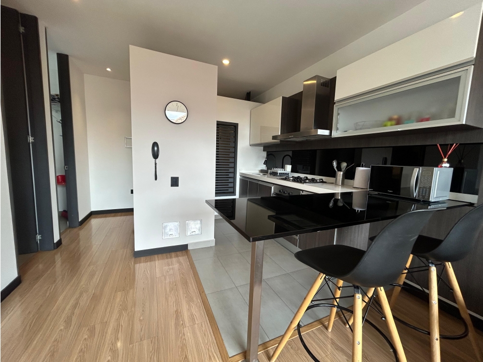 SANTA PAULA VENTA APARTAMENTO AMOBLADO O SIN AMOBLAR 54M2 BALCON — foto 5
