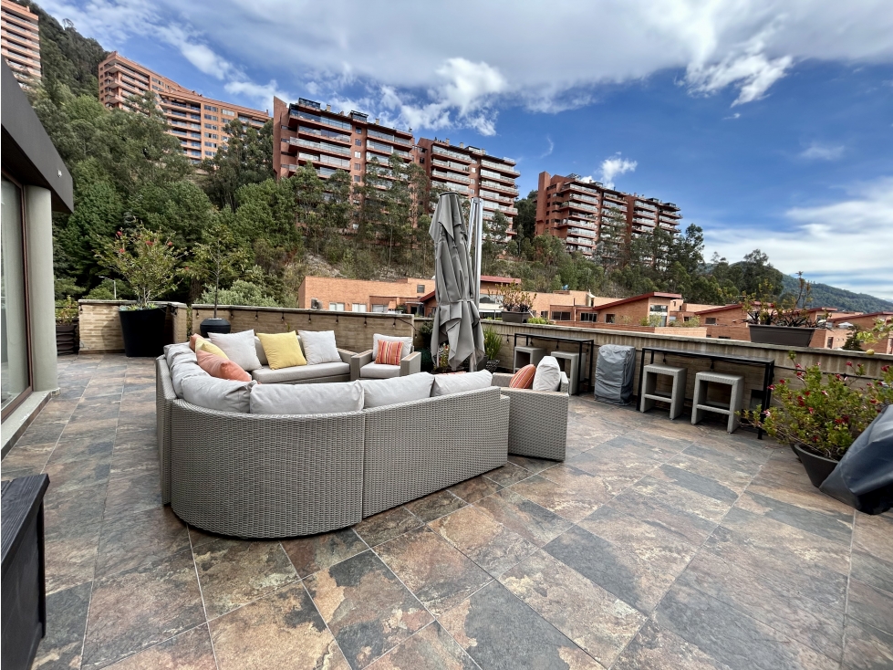 USAQUEN ARRIENDO APARTAMENTO AMOBLADO 350 M2 TERRAZA
