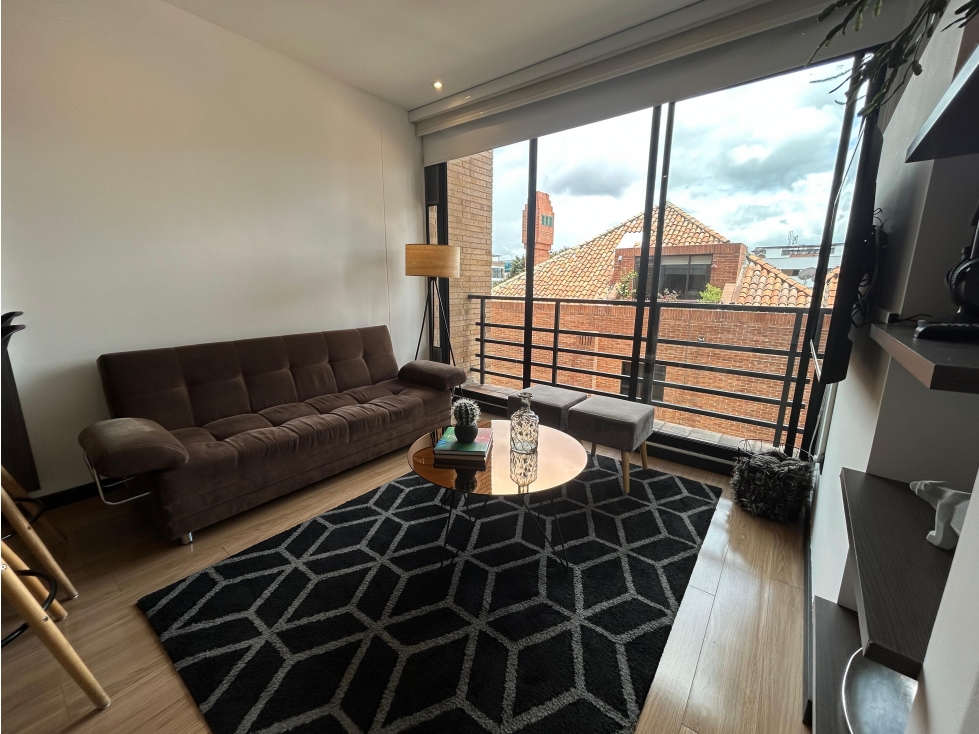 SANTA PAULA VENTA APARTAMENTO AMOBLADO O SIN AMOBLAR 54M2 BALCON — foto 2