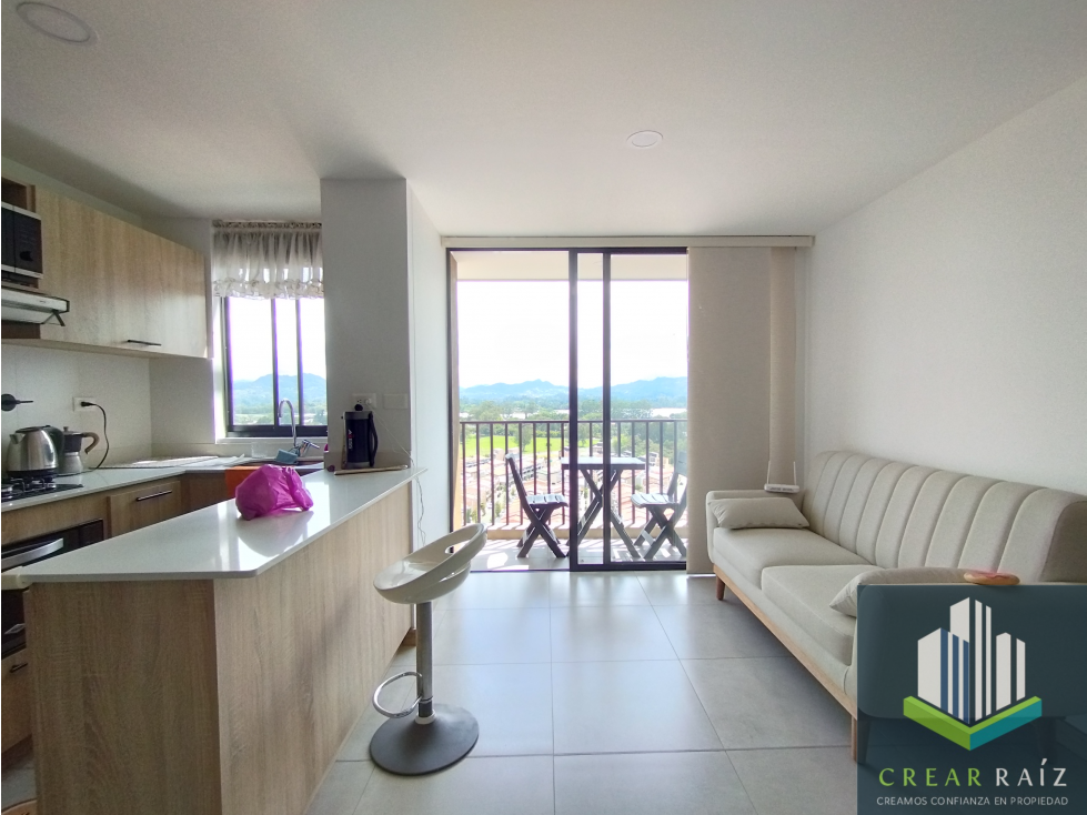 Arriendo apartamento amoblado en Rionegro, sector San Antonio — foto 4