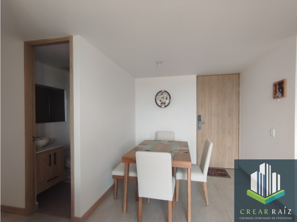 Arriendo apartamento amoblado en Rionegro, sector San Antonio — foto 3