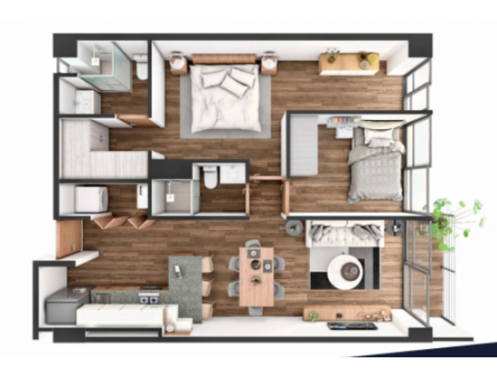 Departamento en Venta en Tlalpan Benito Juárez SA Código 6146028 - 3