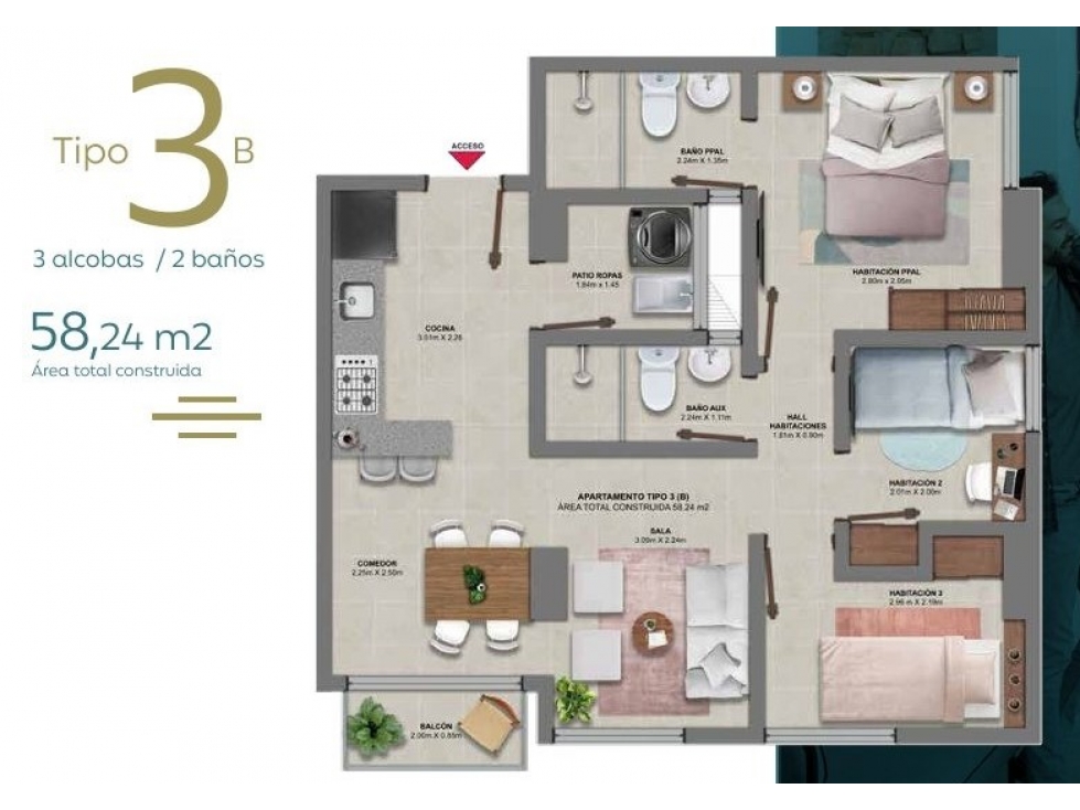 Apartamento en venta - Vélez - Manizales — foto 5