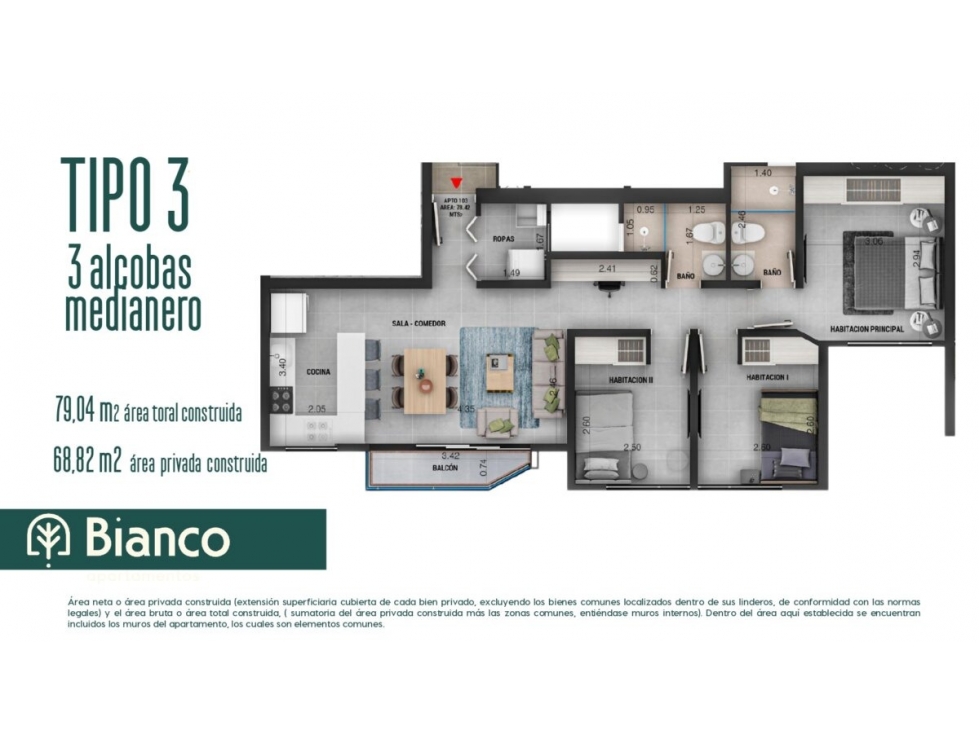 Apartamento en venta - El Trébol - Manizales — foto 4