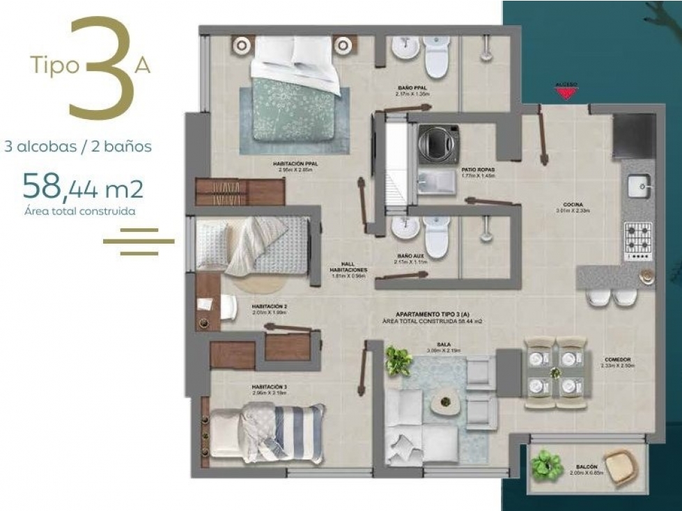 Apartamento en venta - Vélez - Manizales — foto 5