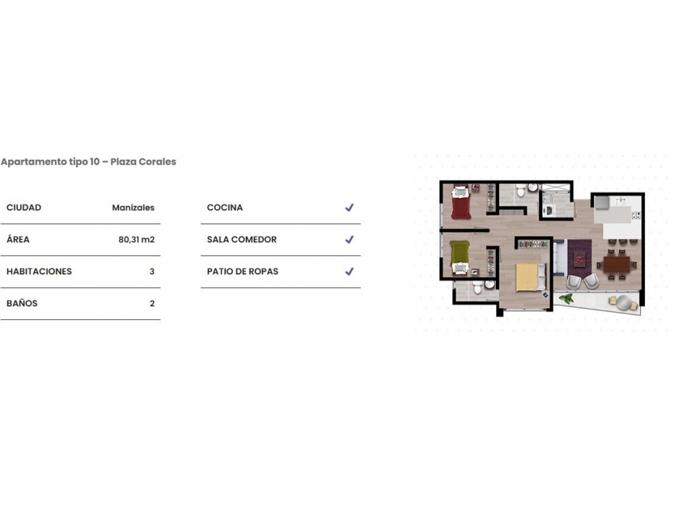 Apartamento en venta - Villa del Río - Manizales — foto 6
