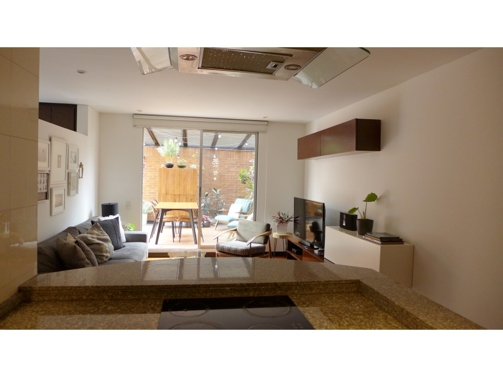 ARRIENDO APARTAESTUDIO Amoblado - CHICO NORTE III -TERRAZA 43M2+20M2 — foto 3